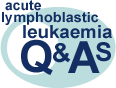 Go to acute lymphoblastic leukaemia Q&As