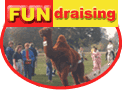 Get involved - picture of a camel in a fun run