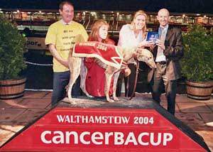 Race 14 ‘Hit Me With Your Rhythm Stick Stakes’ Citibank FX team present the winning trophy