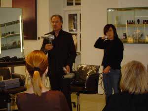 Mother and Daughter Beauty Workshop at the Daniel Galvin Hair Salon