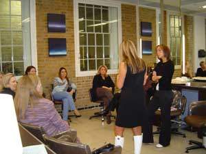 Mother and Daughter Beauty Workshop at the Daniel Galvin Hair Salon